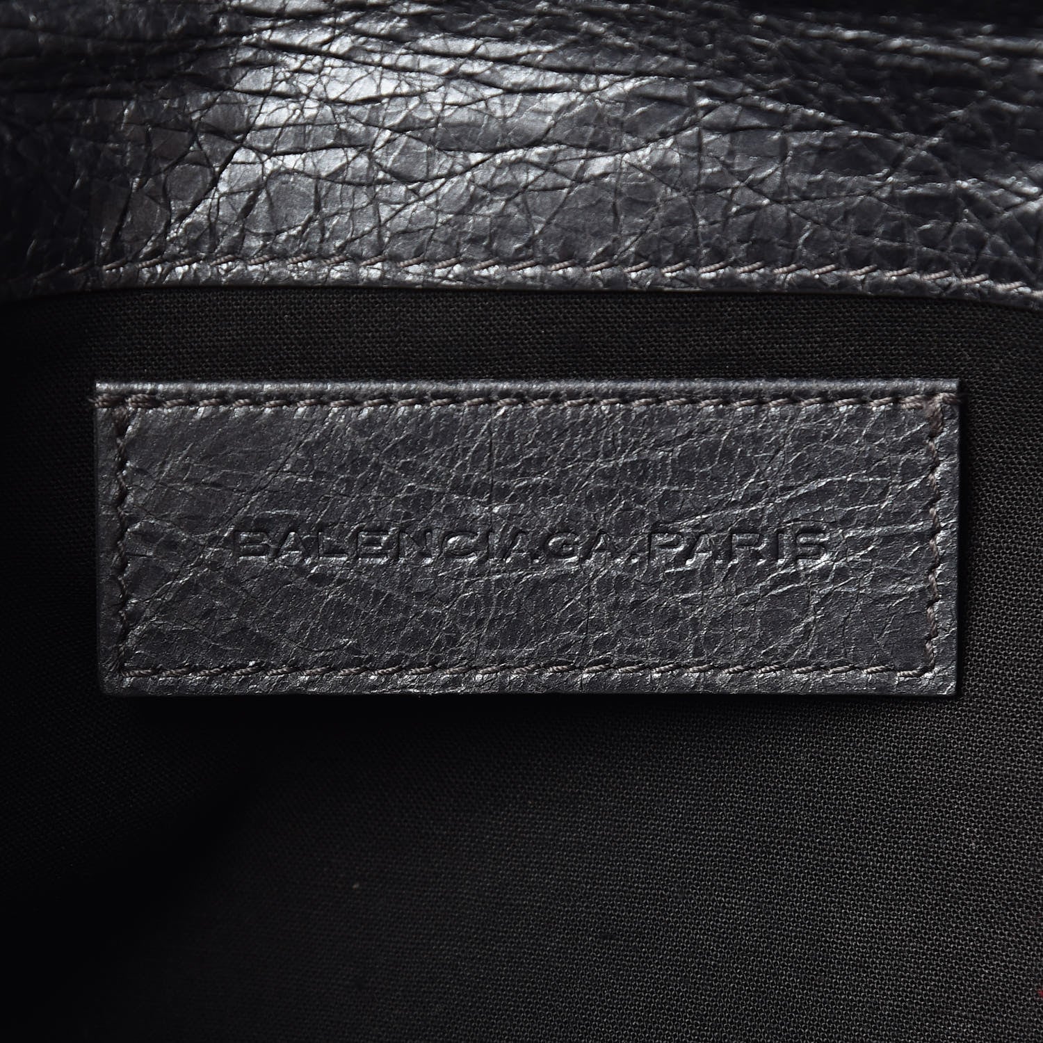 Balenciaga Agneau Envelope Clutch Gris Hematite 8 of 11