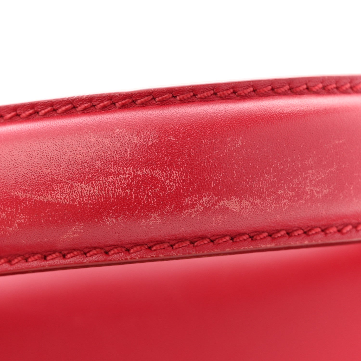 Salvatore Ferragamo Calfskin Medium Sofia Shoulder Bag Red 12 of 12