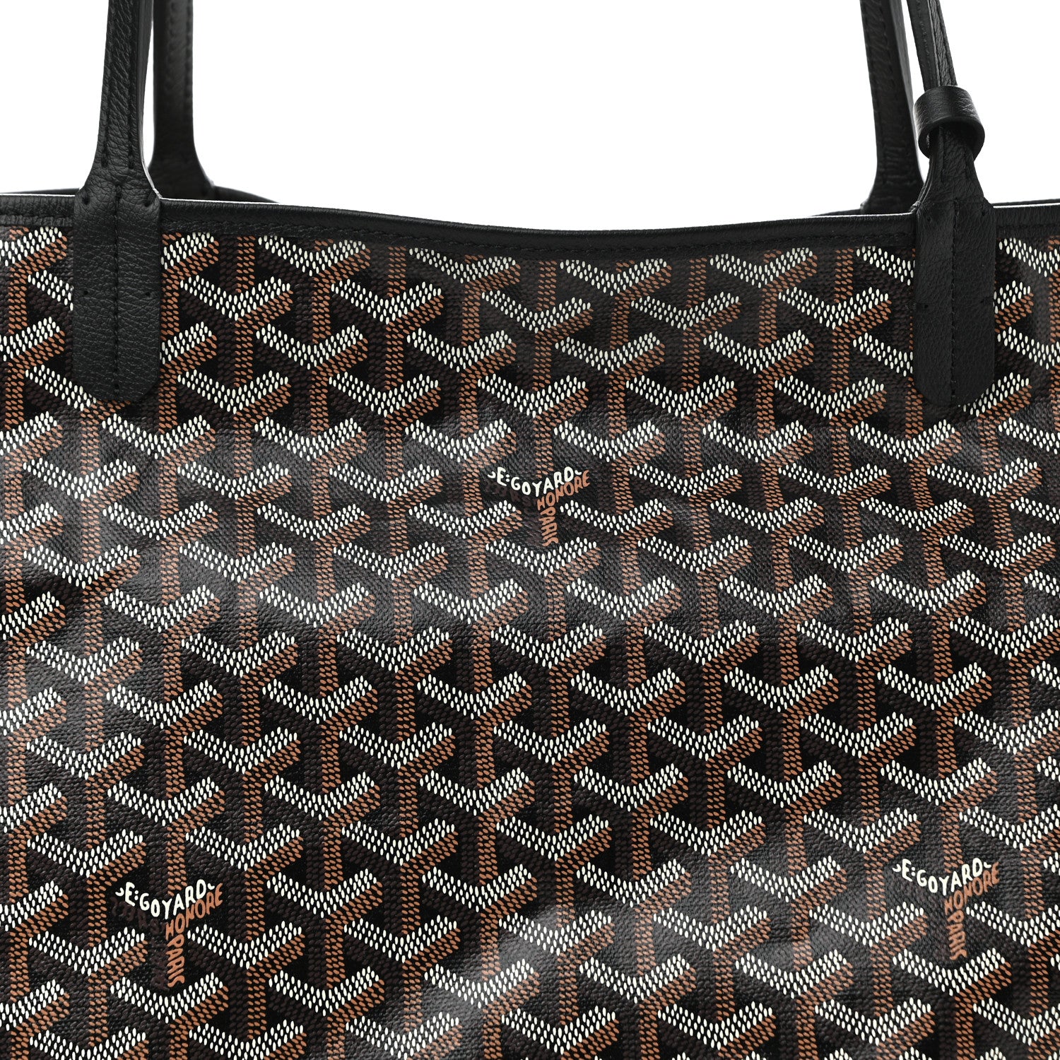 Goyard Goyardine Saint Louis GM Black 9 of 11