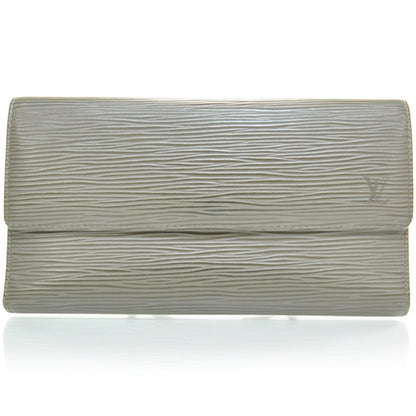 Louis Vuitton Epi Porte Tresor International Wallet Pepper 1 of 7