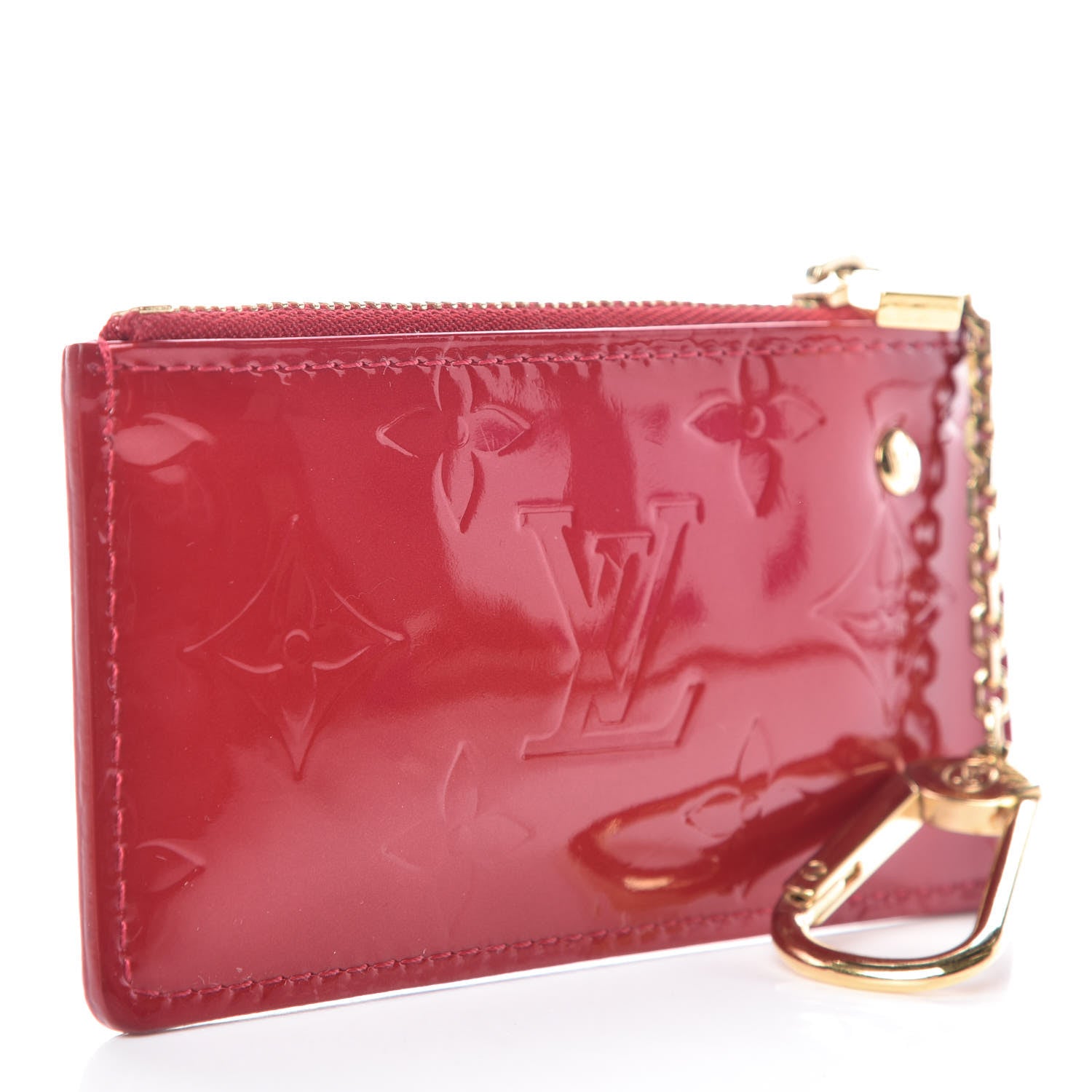 Louis Vuitton Vernis Key Pouch Pomme D'Amour 3 of 7