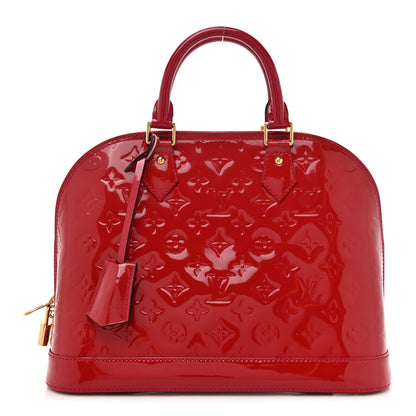 Louis Vuitton Vernis Alma PM Rose Indien 1 of 12
