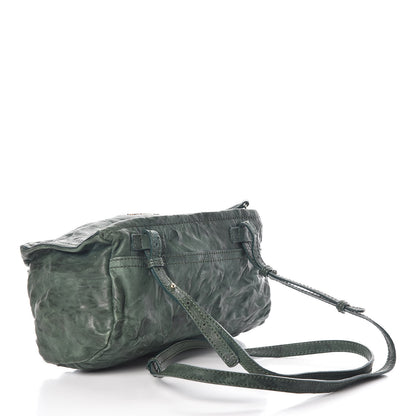 Givenchy Tumbled Sheepskin Mini Pandora Emerald 3 of 7