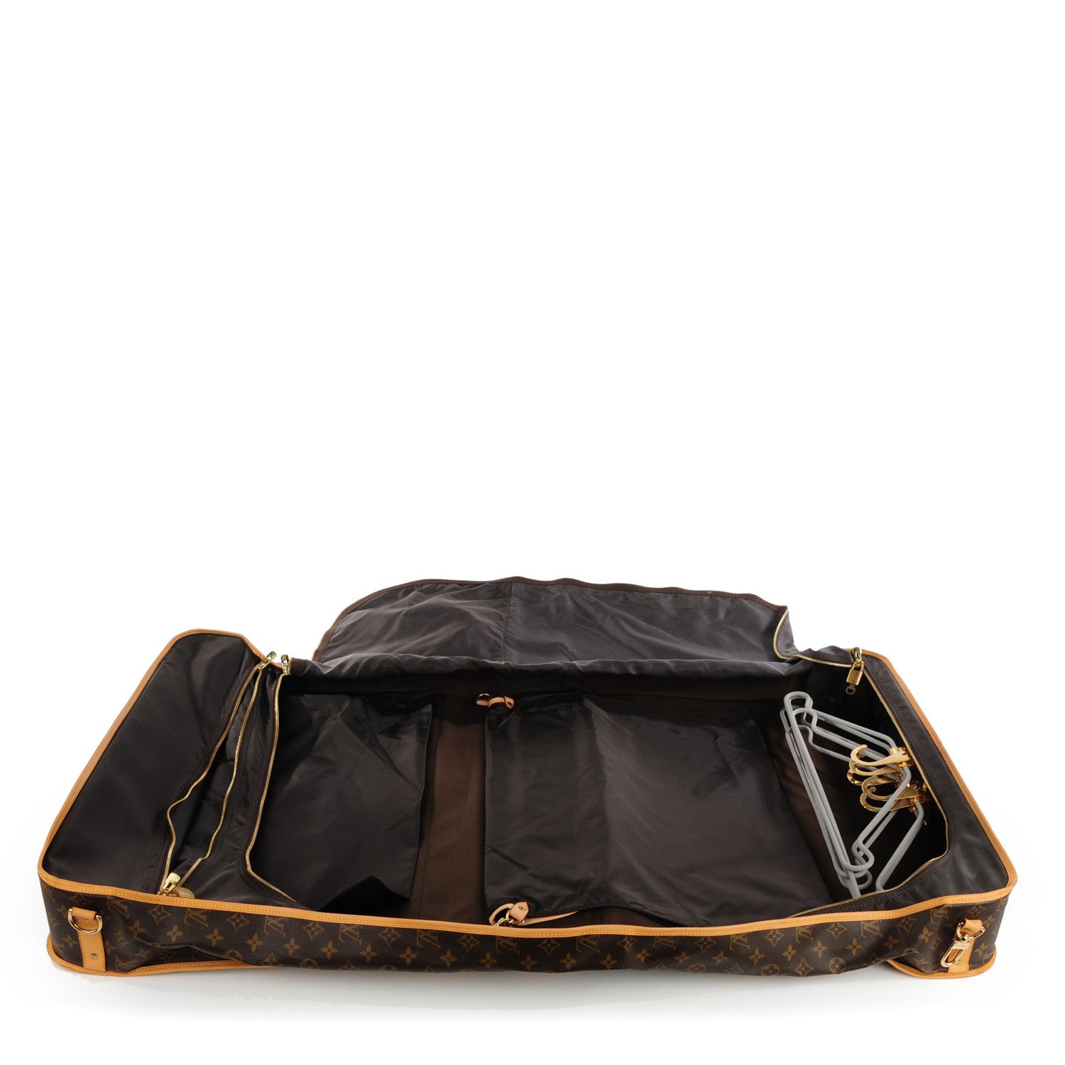 Louis Vuitton Monogram Garment Bag 5 Hangers 6 of 9