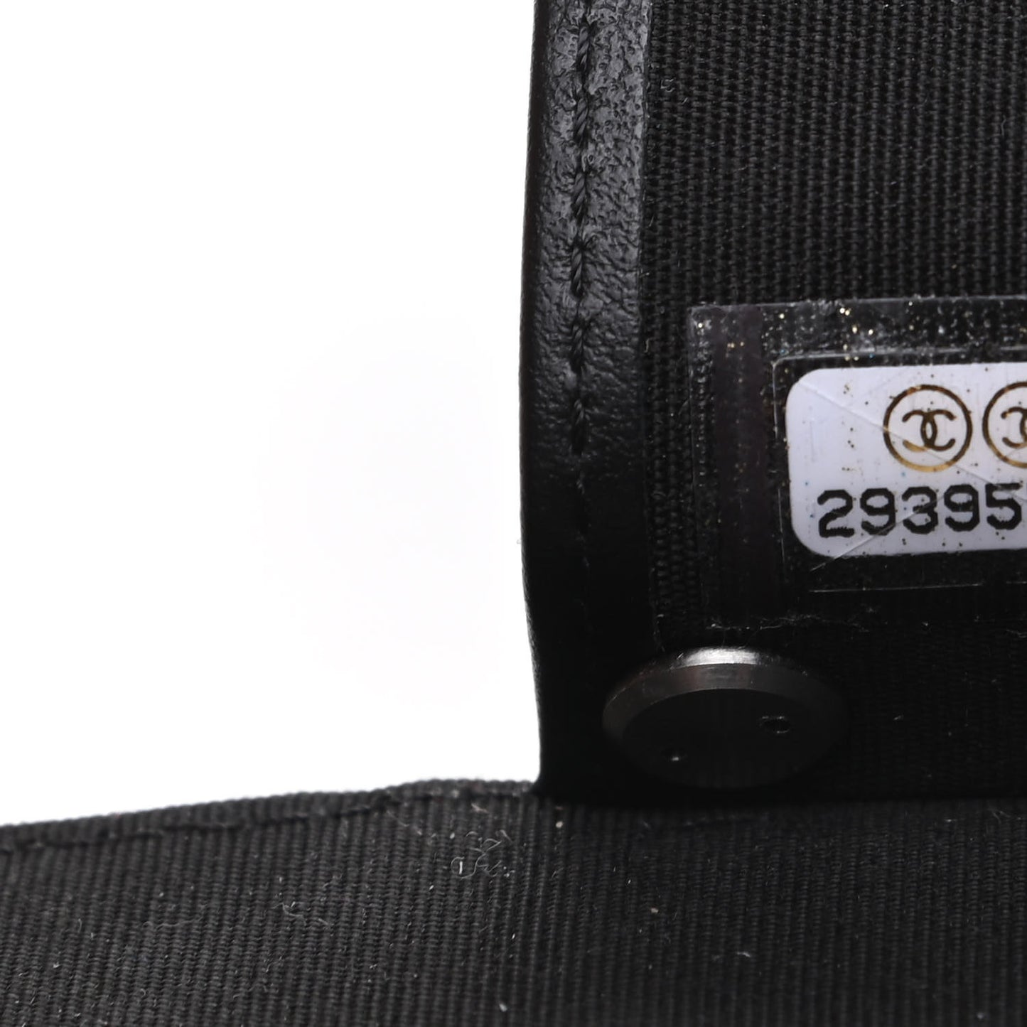 Caviar Quilted 4 Key Holder Boy Flap Black