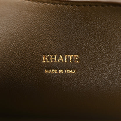 Khaite Suede Calfskin Medium Lotus Tote Mud 7 of 10