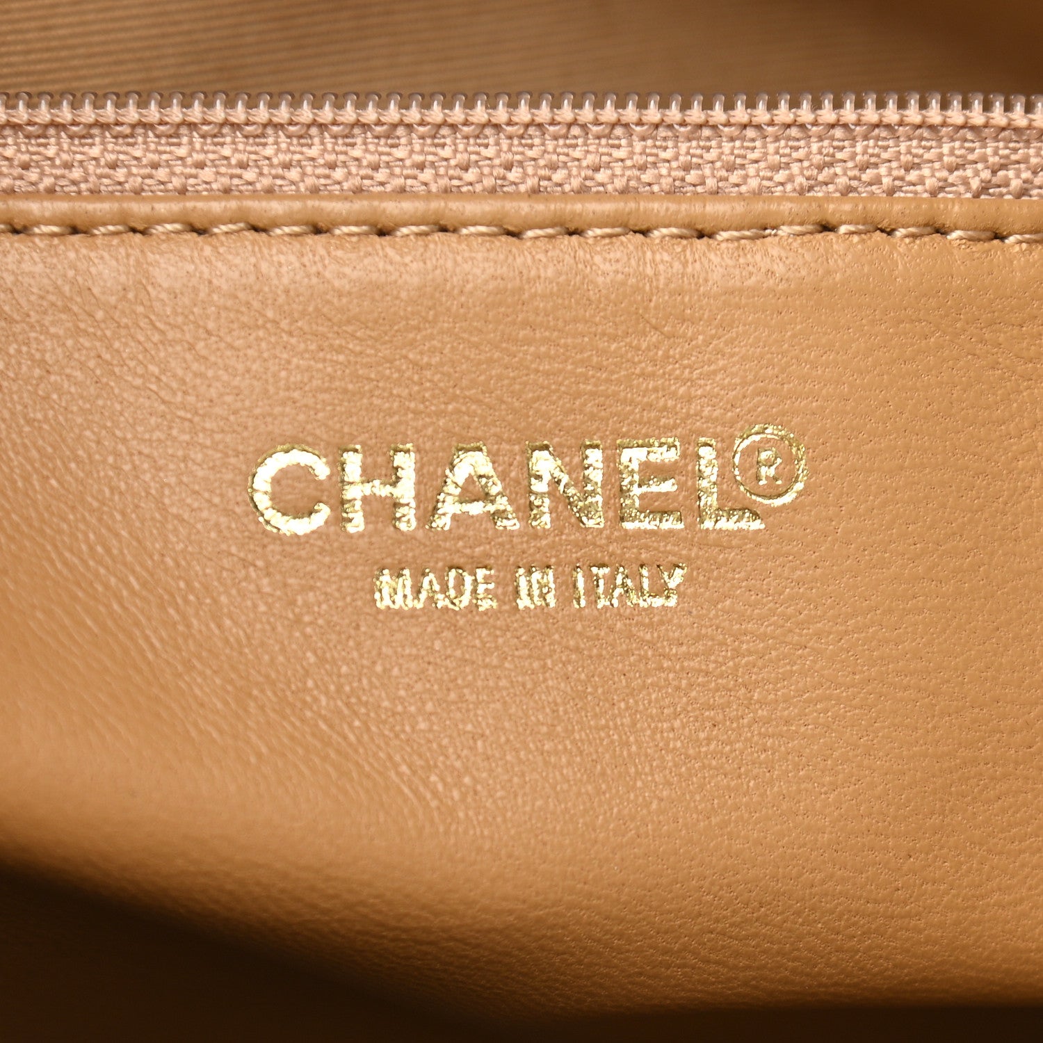 Chanel Caviar Quilted Medallion Tote Beige 6 of 9