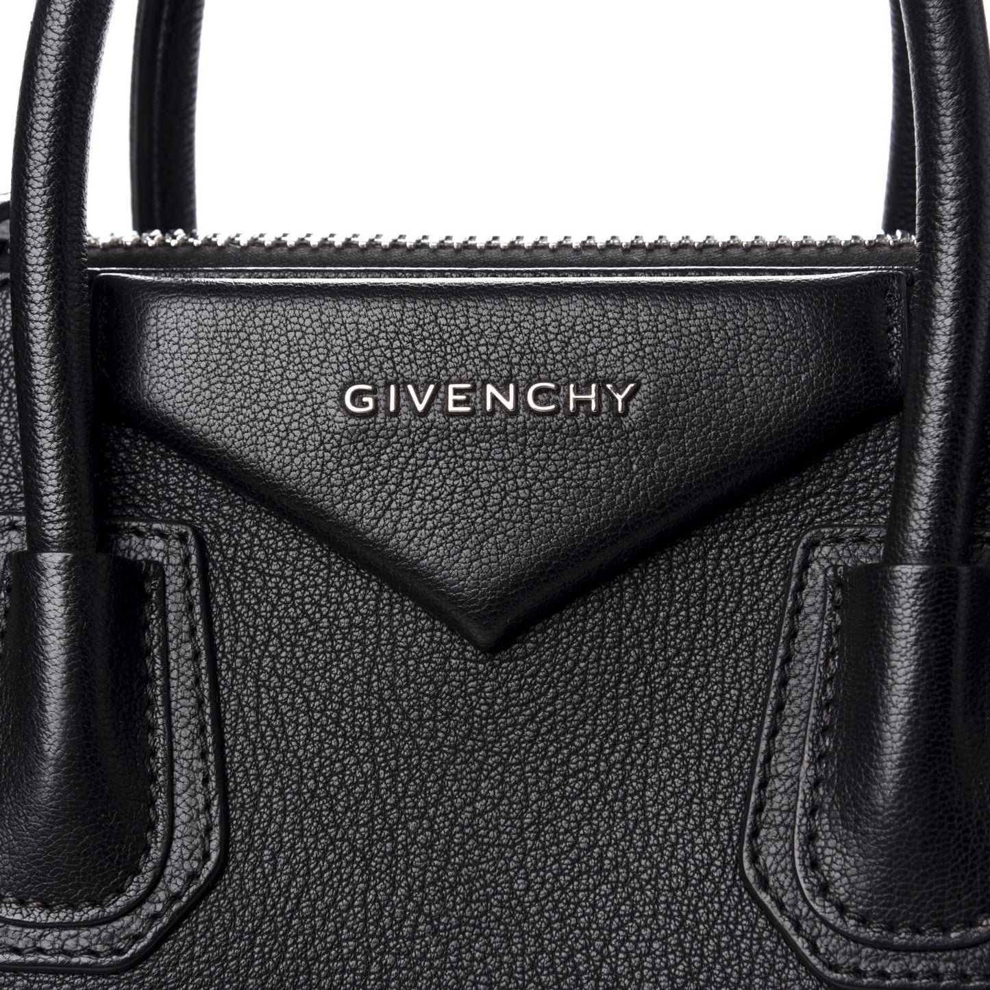 Sugar Goatskin Small Antigona Black