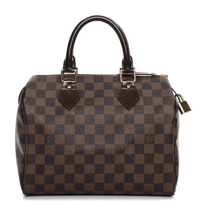 Louis Vuitton Damier Ebene Speedy 25 1 of 12