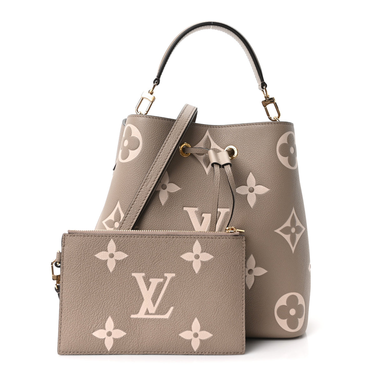 Empreinte Monogram Giant Neonoe MM Tourterelle Creme