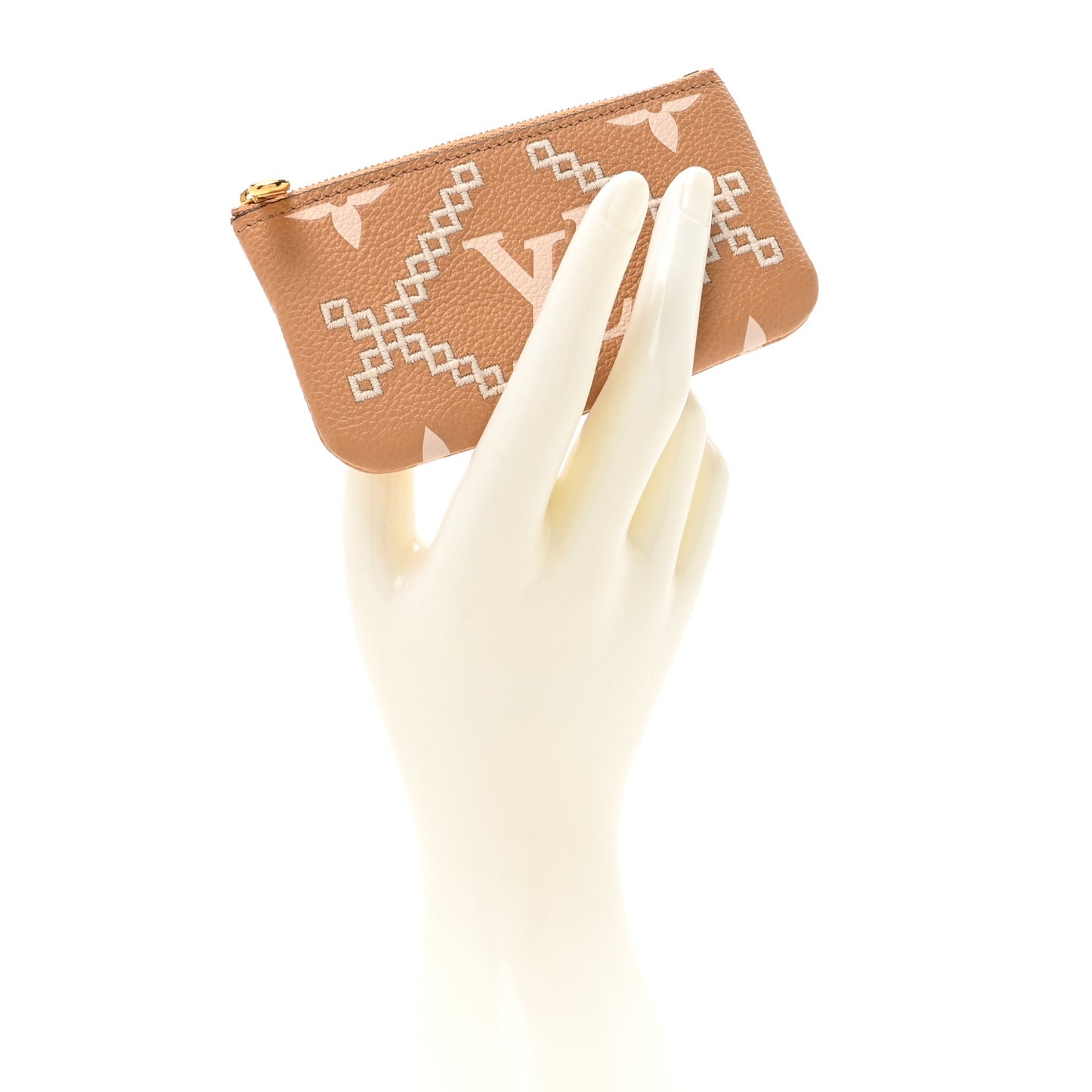 Empreinte Monogram Giant Broderies Key Pouch Arizona