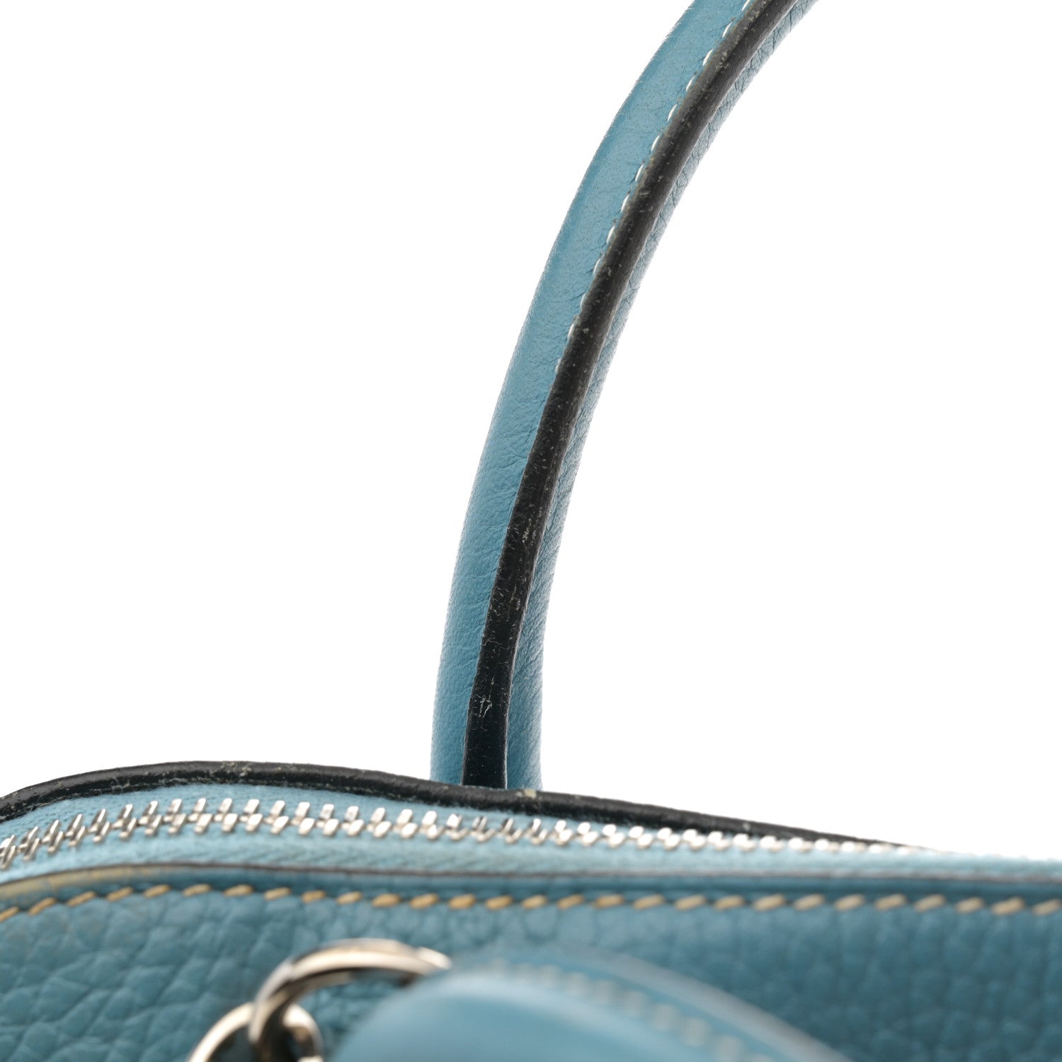 Hermes Taurillon Clemence Bolide 31 Blue Jean 16 of 16