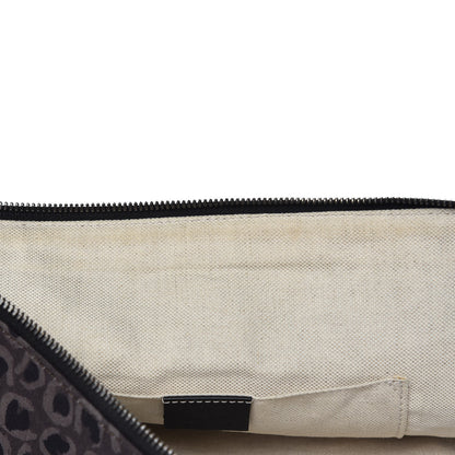 Gucci Canvas Animal Print Document Case Brown 10 of 14