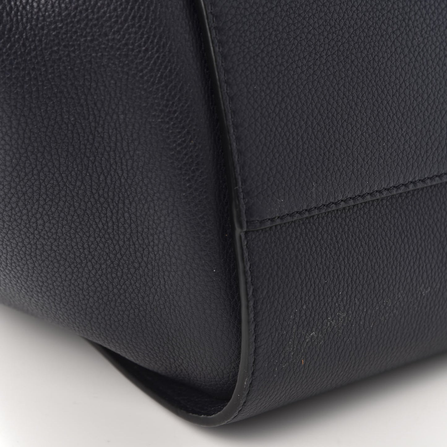 Calfskin Small Hammock Shoulder Bag Midnight Blue Black