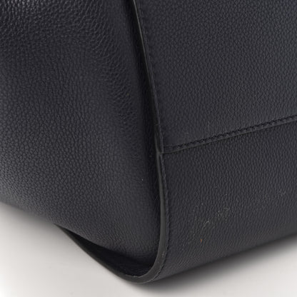 Loewe Calfskin Small Hammock Shoulder Bag Midnight Blue Black 5 of 11