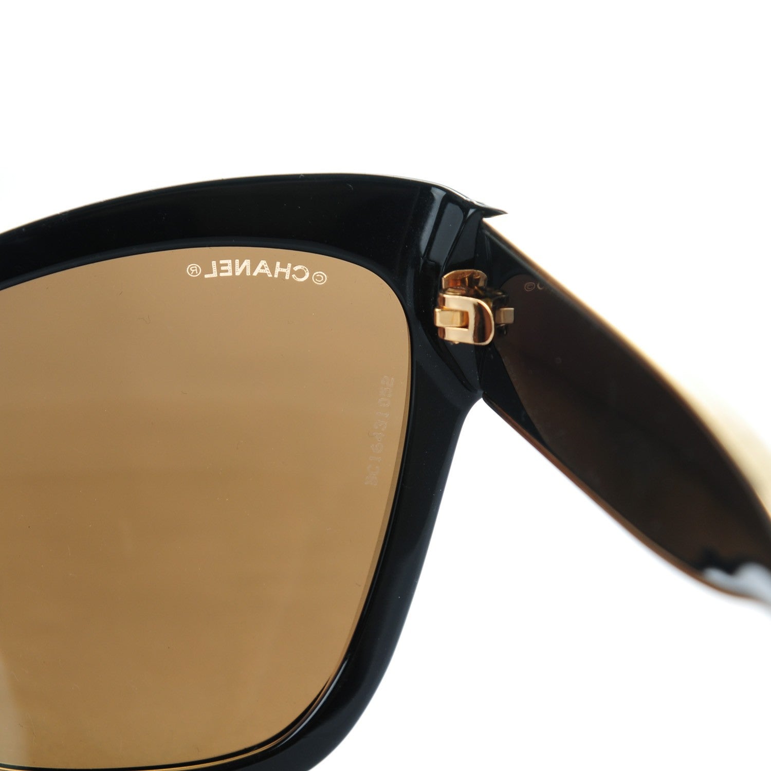 Chanel Acetate CC Cat Eye Sunglasses 5271 Black 5 of 6