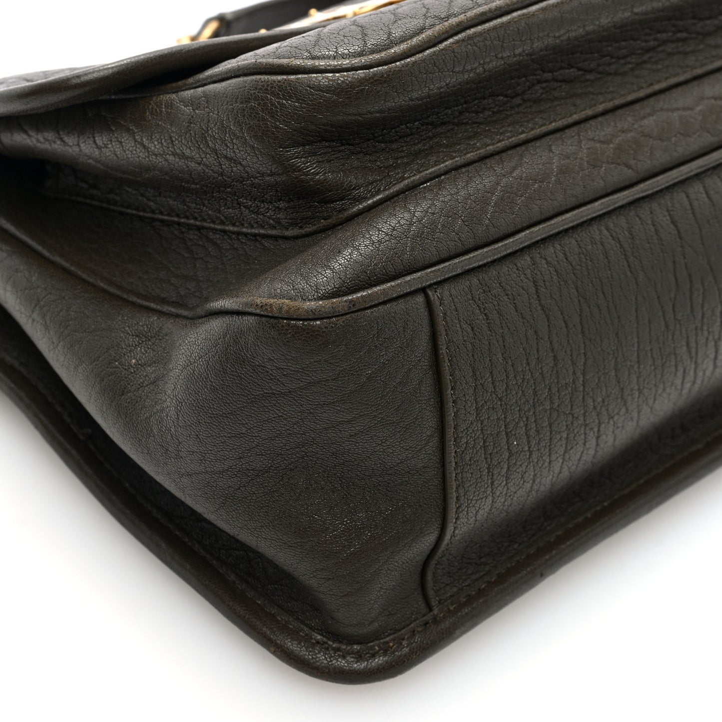 Grained Lambskin Monogram Medium Niki Chain Satchel Light Musk