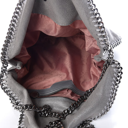 Stella McCartney Shaggy Deer Falabella Fold Over Tote Grey 8 of 9
