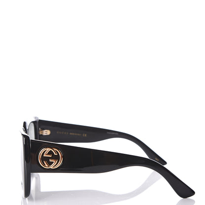 Gucci Acetate Square Frame Sunglasses GG0141S Black 3 of 8