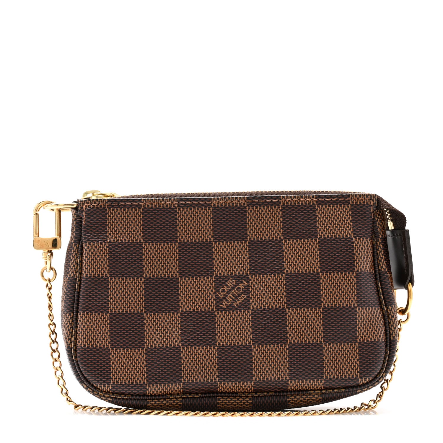 Louis Vuitton Damier Ebene Mini Pochette Accessories 1 of 8