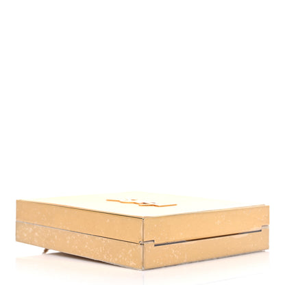 Saint Laurent Plexiglass Monogram Minaudiere Tuxedo Box Clutch Pale Sun Oro Antico 4 of 10