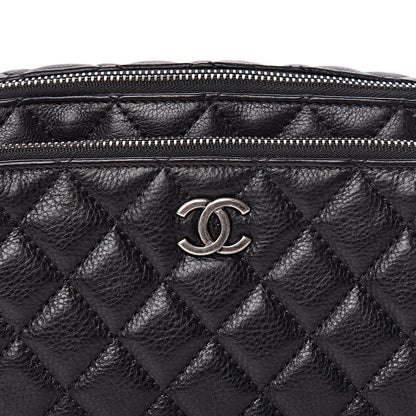Chanel Calfskin Quilted Waist Bag Black 8 of 11