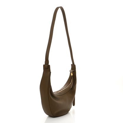 Khaite Pebbled Calfskin Augustina Hobo Hazelnut 3 of 9