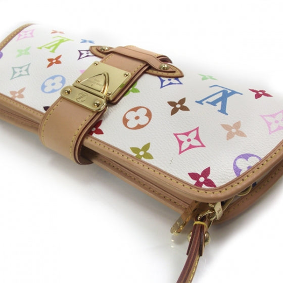 Monogram Multicolor Shirley White