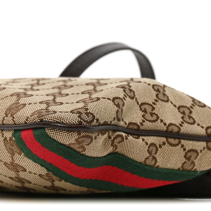 Gucci Monogram Web Jolicoeur Charms Messenger Dark Brown 10 of 10