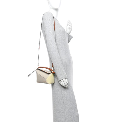 Loewe Calfskin Mini Puzzle Edge Bag Ghost Soft White 2 of 13