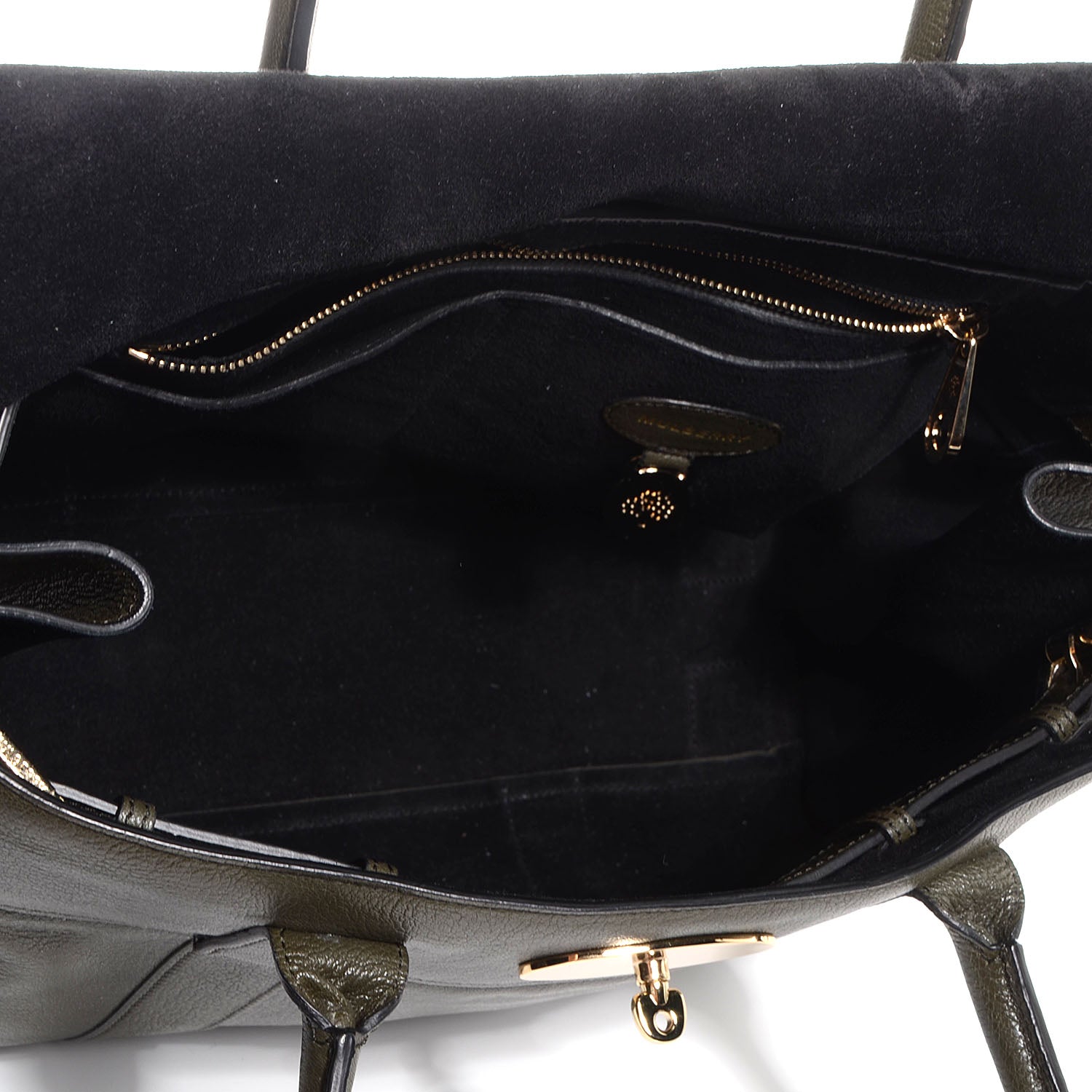 Mulberry Glossy Goatskin Bayswater Evergreen 6 of 11