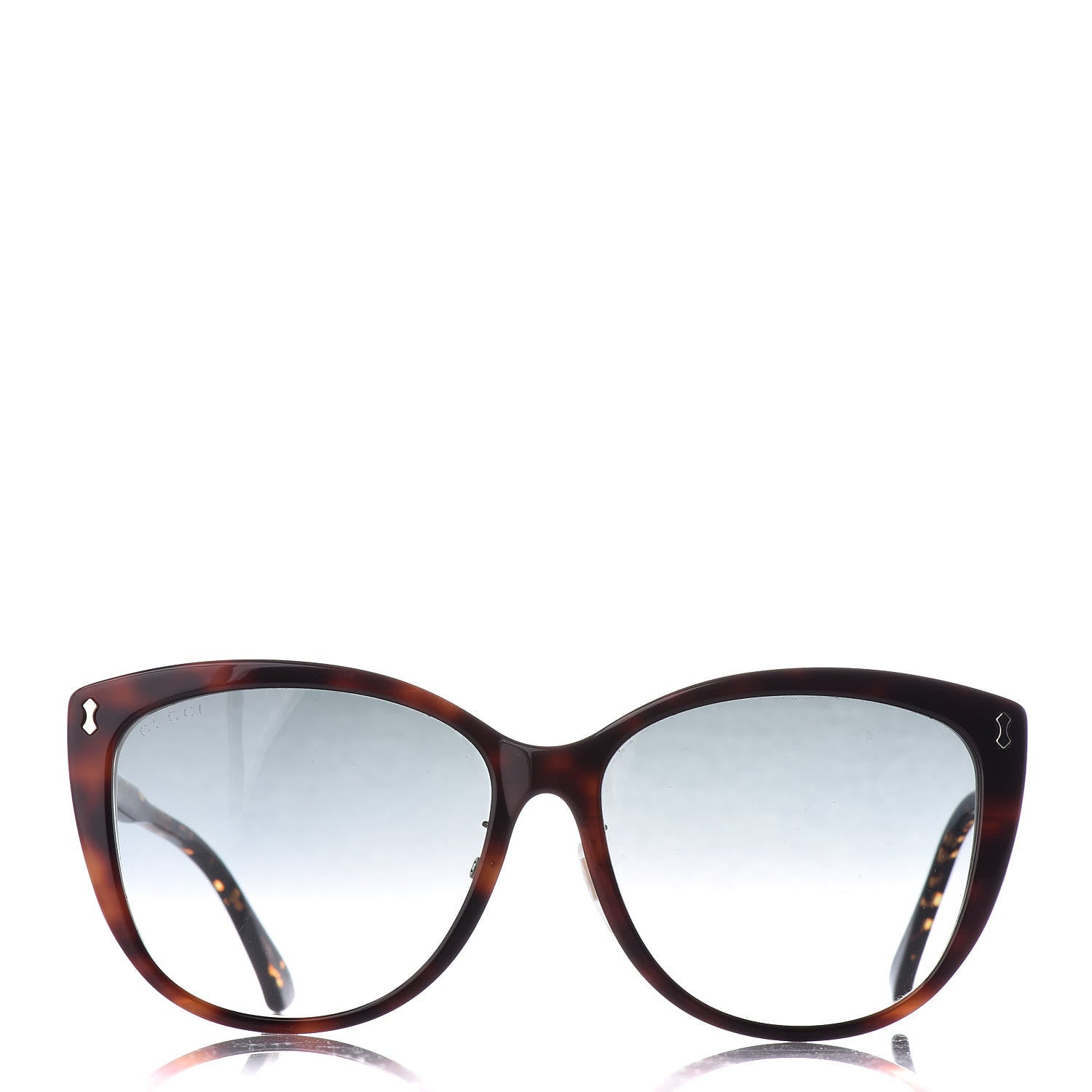 Gucci Acetate Cat Eye Sunglasses GG0193SK Tortoise 2 of 7