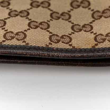 Gucci Monogram Medium Jolicoeur Tote Dark Brown 12 of 12