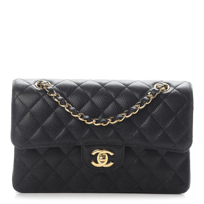 Chanel Caviar Quilted Small Double Flap Black 1 of 9