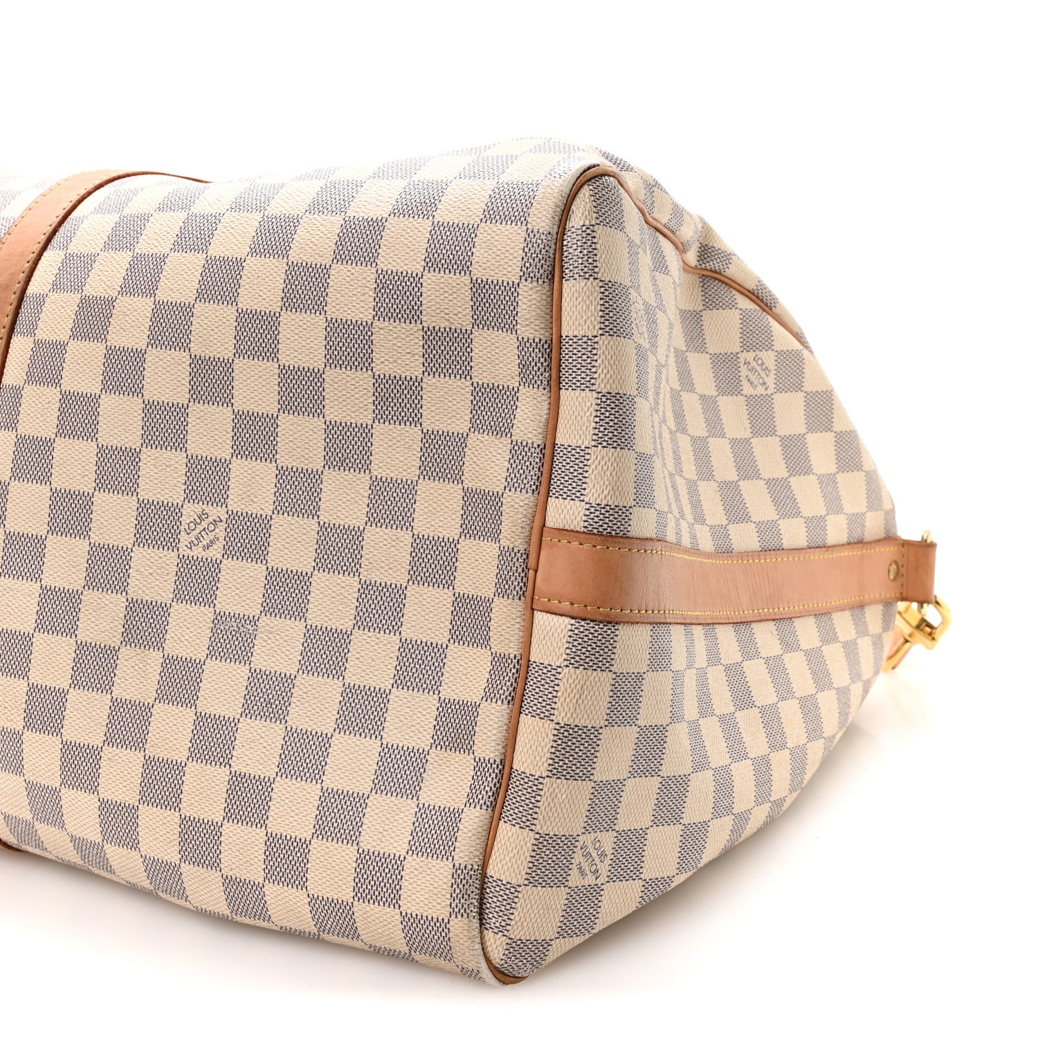 Louis Vuitton Damier Azur Keepall Bandouliere 55 11 of 11