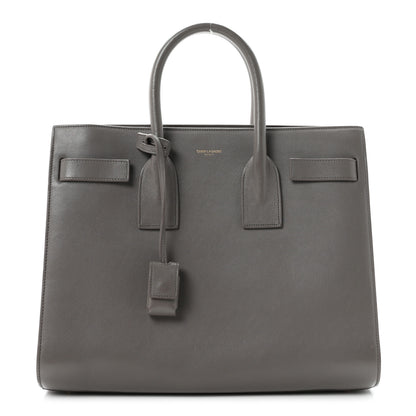 Saint Laurent Calfskin Small Sac De Jour Fog 2 of 23