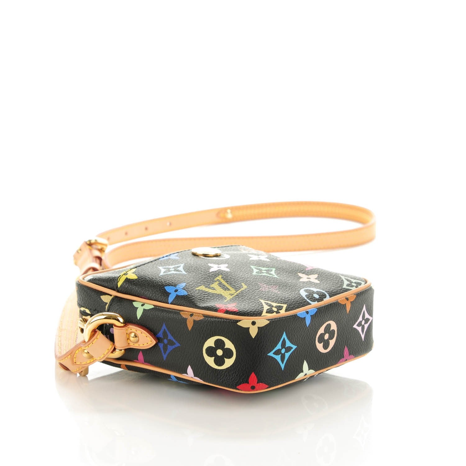 Louis Vuitton Monogram Multicolor Rift Black 4 of 7