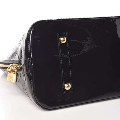 Louis Vuitton Vernis Alma GM Blue Infini 6 of 10