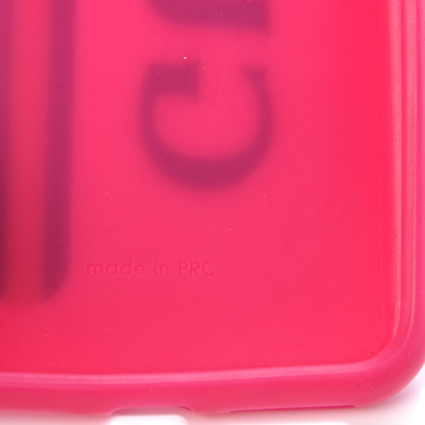 Rubber Print iPhone 7/8 Plus Case Pink