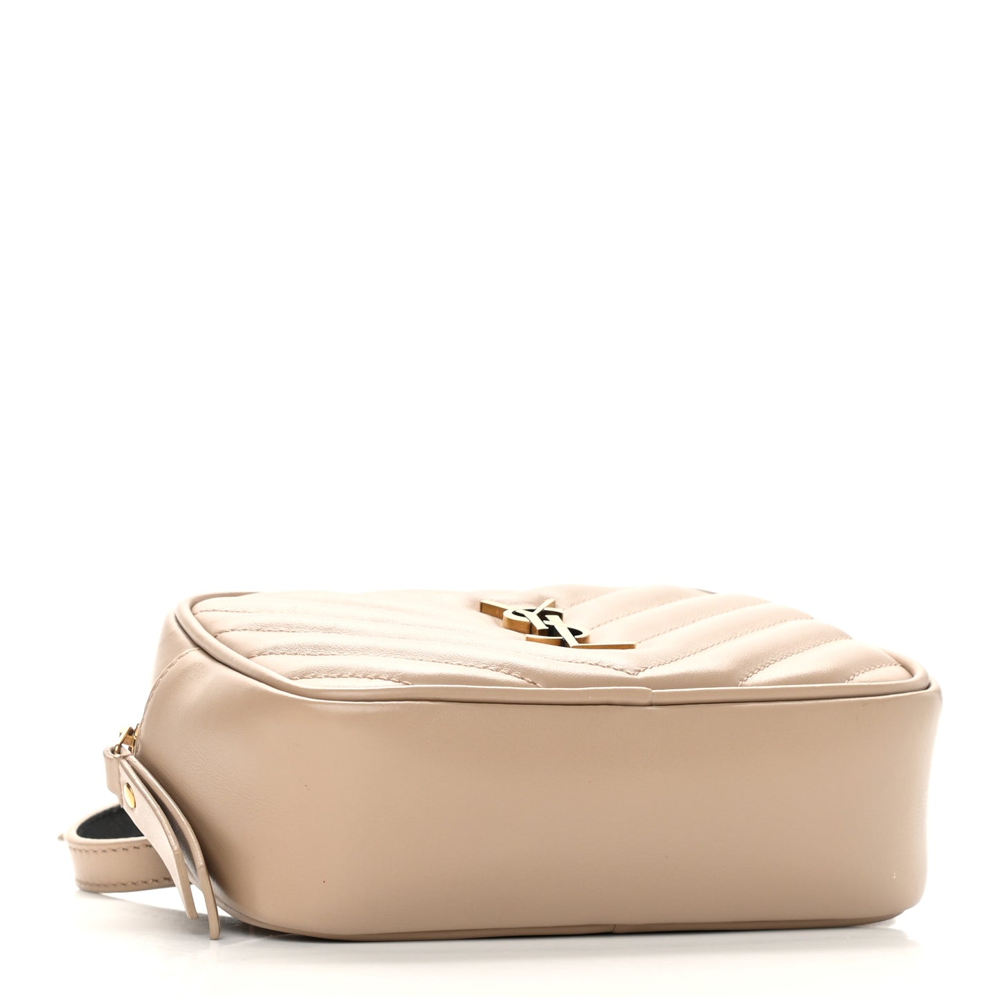 Calfskin Matelasse Monogram Lou Belt Bag Light Natural