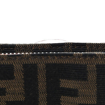 Fendi Zucca Pochette Tobacco Red 8 of 8
