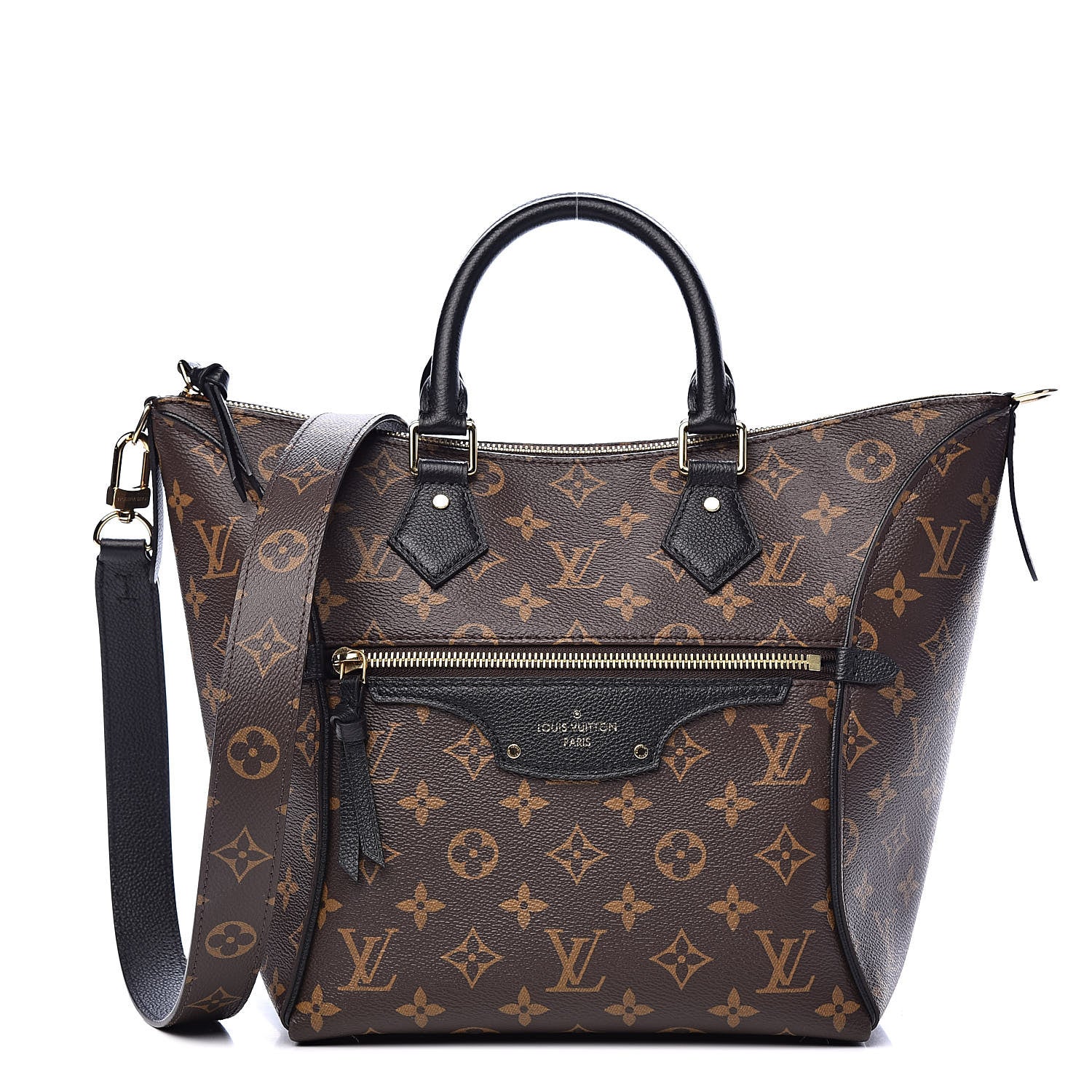 Louis Vuitton Monogram Tournelle PM Black 1 of 10