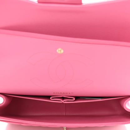 Chanel Caviar Quilted Jumbo Double Flap Pink 4 of 9