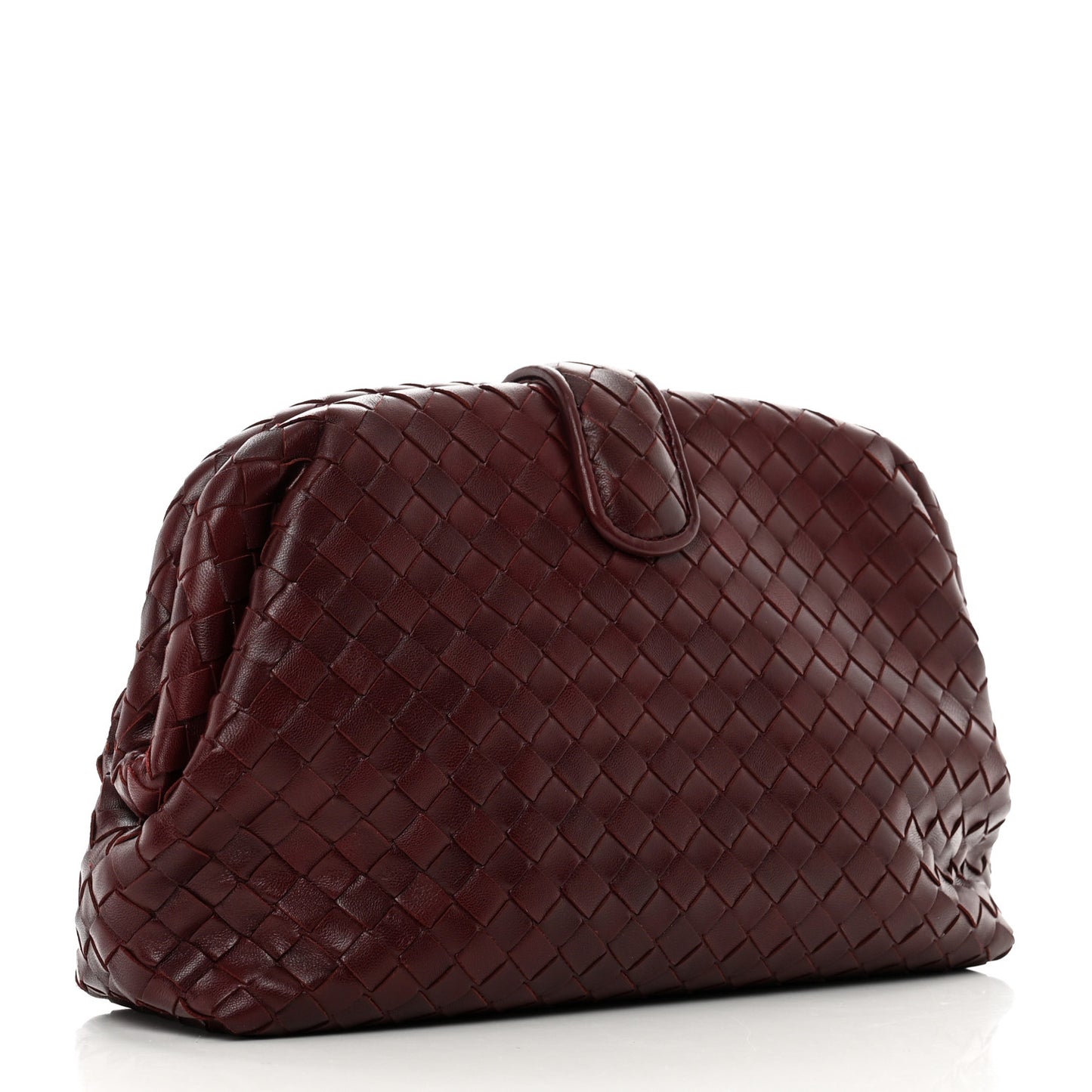 Nappa Intrecciato The Lauren 1980 Clutch Gigolo Red