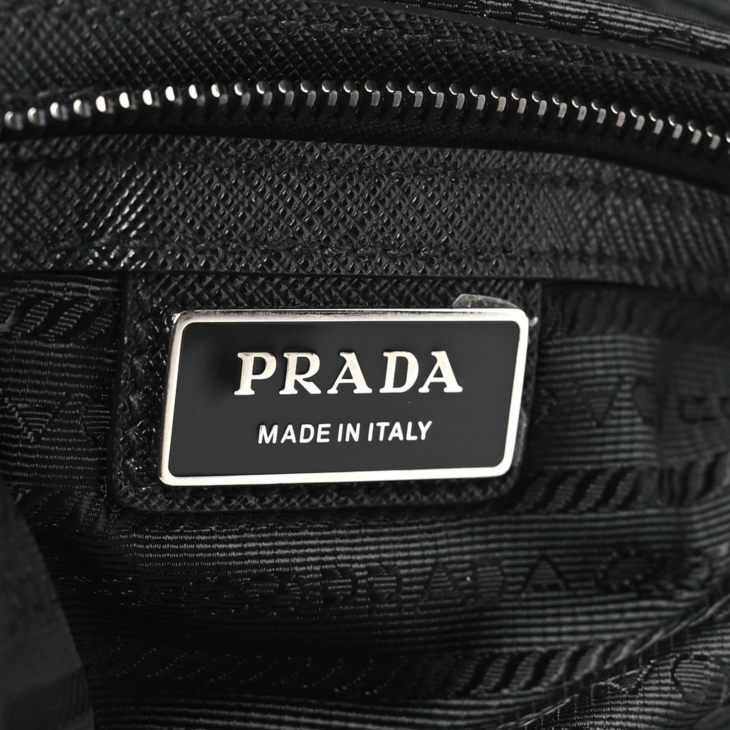 Tessuto Nylon Saffiano Duffle Black