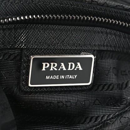 Prada Tessuto Nylon Saffiano Duffle Black 5 of 9