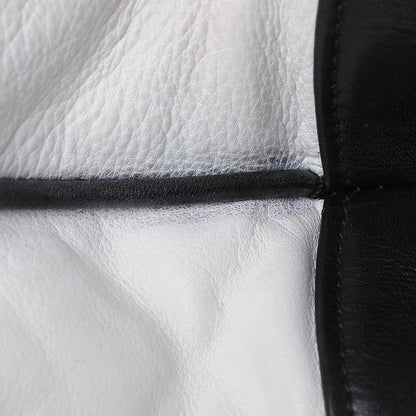 Chanel Lambskin CC Tote Black White 10 of 20