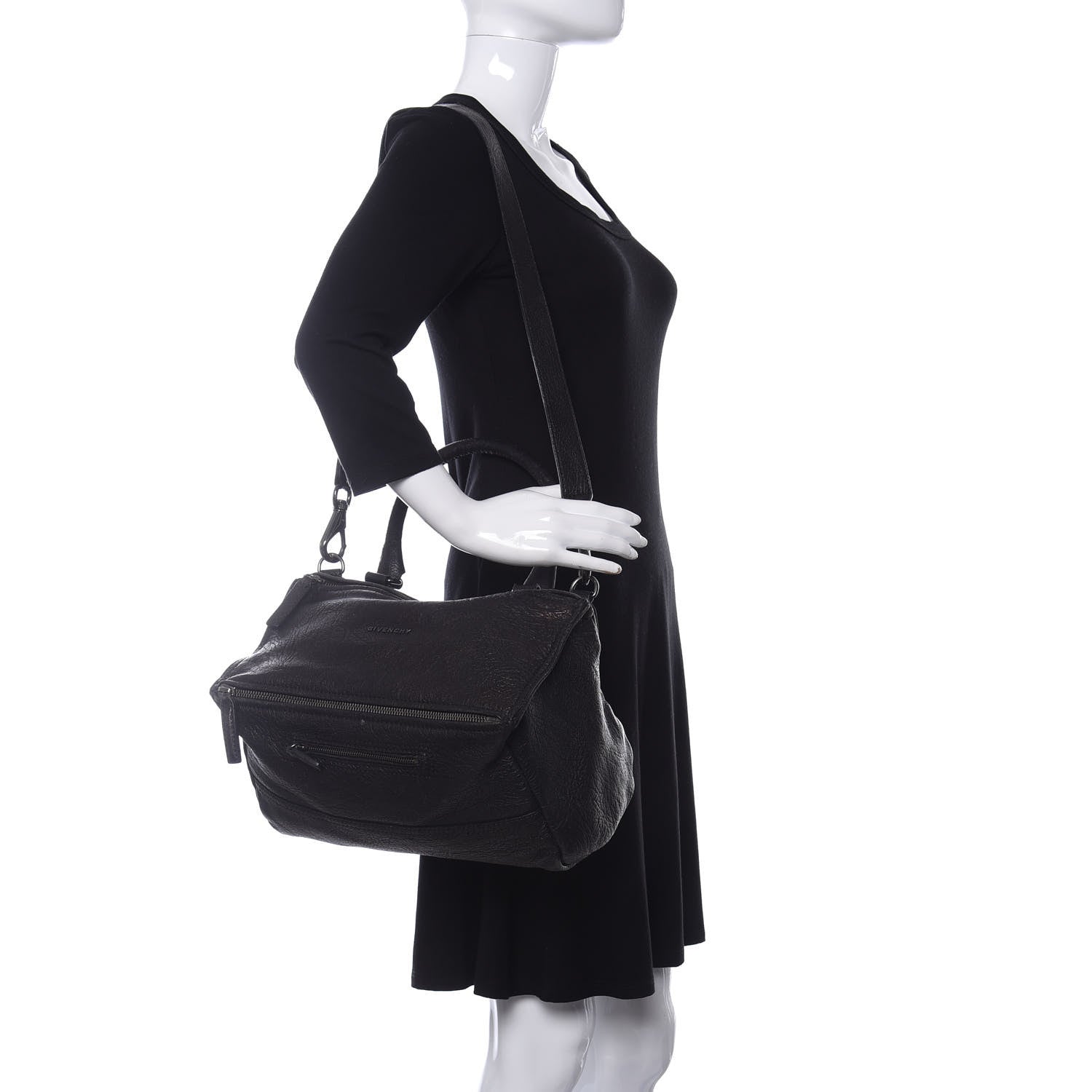 Givenchy Sheepskin Medium Pandora Black 2 of 12