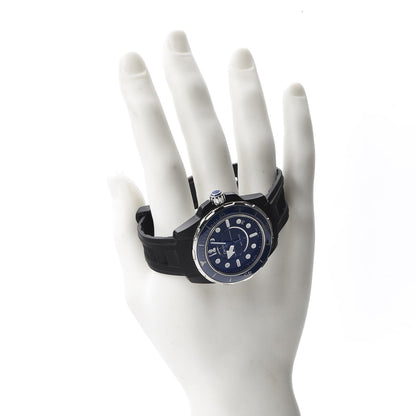 Chanel Stainless Steel Ceramic Rubber 41mm J12 Marine Automatic Watch Black 2 of 7