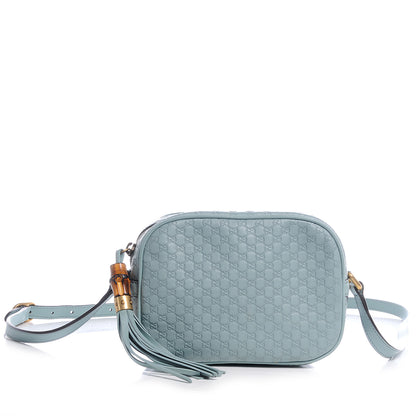 Gucci Soft Microguccissima Sunshine Disco Crossbody Bag Blue 1 of 8